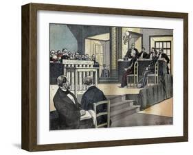 The Dreyfus Affair 1899-Stefano Bianchetti-Framed Giclee Print