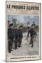 The Dreyfus Affair - Depiction of Degradation of Alfred Dreyfus-Stefano Bianchetti-Mounted Giclee Print