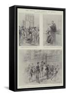 The Dreyfus Court-Martial at Rennes-Melton Prior-Framed Stretched Canvas