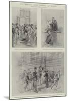 The Dreyfus Court-Martial at Rennes-Melton Prior-Mounted Giclee Print