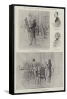 The Dreyfus Court-Martial at Rennes-Melton Prior-Framed Stretched Canvas