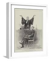 The Dreyfus Court-Martial, Maitre Demange's Final Appeal to the Judges-Melton Prior-Framed Giclee Print