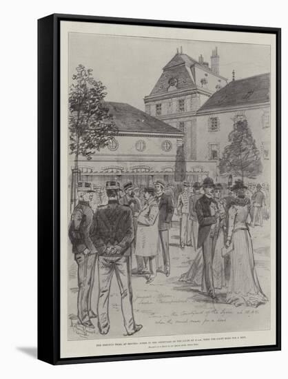 The Dreyfus Trial at Rennes-Melton Prior-Framed Stretched Canvas