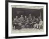 The Dreyfus Trial, Some Press Correspondents and Artists at Rennes-null-Framed Giclee Print