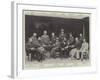 The Dreyfus Trial, Some Press Correspondents and Artists at Rennes-null-Framed Giclee Print