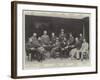 The Dreyfus Trial, Some Press Correspondents and Artists at Rennes-null-Framed Giclee Print