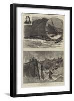 The Drifting of the Columbine across the North Sea-William Lionel Wyllie-Framed Giclee Print