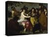 The Drinker (The Triumph of Bacchus/ Los Borrachos), 1628-Diego Velazquez-Stretched Canvas