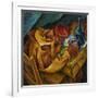 The Drinker-Umberto Boccioni-Framed Giclee Print