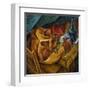 The Drinker-Umberto Boccioni-Framed Giclee Print