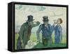 The Drinkers, 1890-Vincent van Gogh-Framed Stretched Canvas