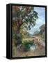 The Drinking Pool-Henry John Yeend King-Framed Stretched Canvas