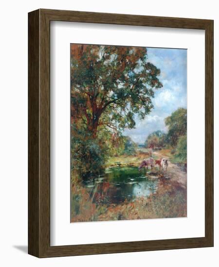 The Drinking Pool-Henry John Yeend King-Framed Giclee Print