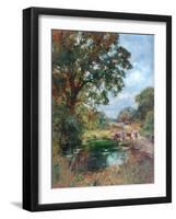 The Drinking Pool-Henry John Yeend King-Framed Giclee Print