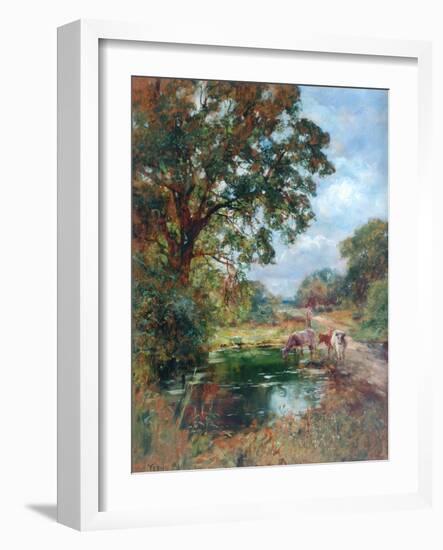 The Drinking Pool-Henry John Yeend King-Framed Giclee Print