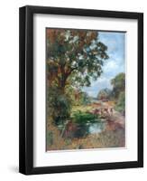 The Drinking Pool-Henry John Yeend King-Framed Premium Giclee Print