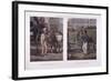 The Driver of 1832 and the Driver of 1852-J Harris-Framed Giclee Print