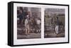 The Driver of 1832 and the Driver of 1852-J Harris-Framed Stretched Canvas