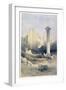 The Dromos or Central Hall of the Great Temple of Amun, Karnak, 19th Century-David Roberts-Framed Giclee Print