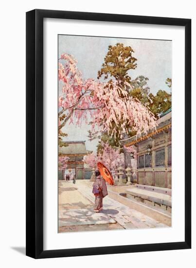 The Drooping Cherry-Ella Du Cane-Framed Giclee Print