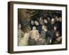 The Drop of Milk in Belleville: The Christmas Tree at the Dispensary, 1908-Jules Jean Geoffroy-Framed Giclee Print