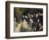 The Drop of Milk in Belleville: The Christmas Tree at the Dispensary, 1908-Jules Jean Geoffroy-Framed Giclee Print