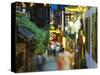 The Drosselgasse, Rudesheim, Rhine Valley, Germany-Simon Harris-Stretched Canvas