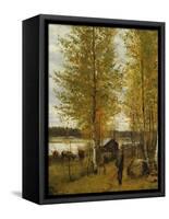 The Drover-Danielson-Gambogi Elin-Framed Stretched Canvas