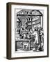 The Druggist's Shop, 1568-Jost Amman-Framed Giclee Print