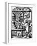 The Druggist's Shop, 1568-Jost Amman-Framed Giclee Print