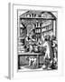 The Druggist's Shop, 1568-Jost Amman-Framed Giclee Print