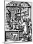 The Druggist's Shop, 1568-Jost Amman-Mounted Giclee Print