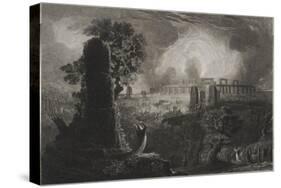 The Druids Sacrifice, 1832-William Overend Geller-Stretched Canvas