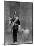 The Drum Major and Goat of the 1st Battalion the Welch Regiment, 1896-WM Crockett-Mounted Giclee Print