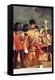 The Drum-Major-Christopher Clark-Framed Stretched Canvas