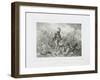 The Drum Waking the Dead Soldiers, 1842-Denis Auguste Marie Raffet-Framed Giclee Print