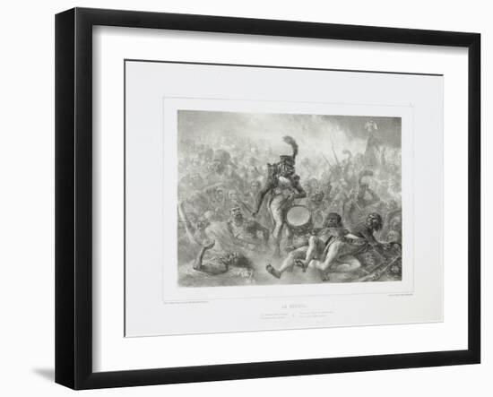 The Drum Waking the Dead Soldiers, 1842-Denis Auguste Marie Raffet-Framed Giclee Print