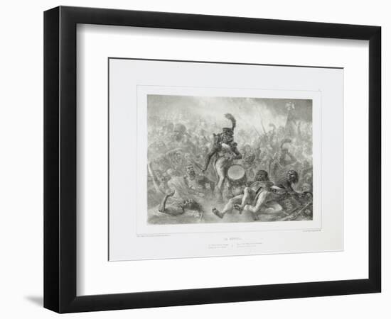 The Drum Waking the Dead Soldiers, 1842-Denis Auguste Marie Raffet-Framed Giclee Print