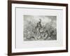 The Drum Waking the Dead Soldiers, 1842-Denis Auguste Marie Raffet-Framed Giclee Print