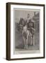 The Drummer and Drum-Horse of the 17th Lancers-null-Framed Giclee Print