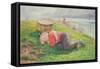 The Drummer Boy's Dream-Frederic James Shields-Framed Stretched Canvas