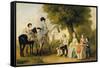 The Drummond Family, c.1769-Johann Zoffany-Framed Stretched Canvas