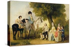 The Drummond Family, c.1769-Johann Zoffany-Stretched Canvas