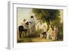 The Drummond Family, c.1769-Johann Zoffany-Framed Giclee Print