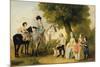 The Drummond Family, c.1769-Johann Zoffany-Mounted Giclee Print