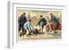 The Drunkard Does Not Know What He Is Doing and Exposes Himself to the Risk of Serious Accidents-null-Framed Giclee Print