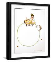 The Drunkard-Antoine de Saint-Exupéry-Framed Art Print