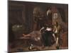 The Drunken Couple, 1655-Jan Steen-Mounted Art Print