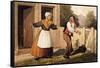 The Drunken Husband, C.1818-David Claypoole Johnston-Framed Stretched Canvas