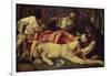 The Drunken Noah-Giovanni Bellini-Framed Giclee Print